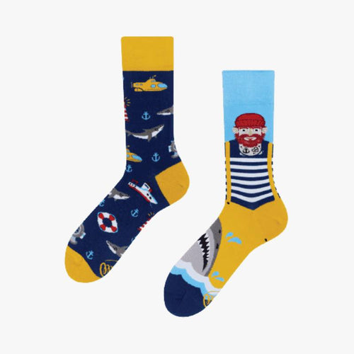 CHAUSSETTES DÉPARAILLÉES MARIN HOMME - Le Comptoir Maritime - 1
