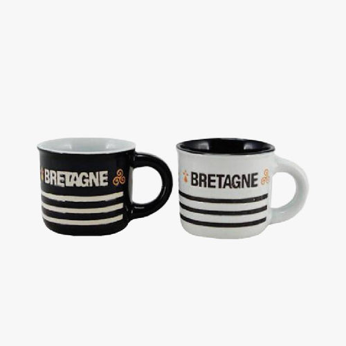 LOT DE TASSES À CAFE TIMBALLE MAELYS - Le Comptoir Maritime - 1