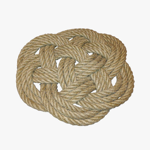 DESSOUS DE PLAT EN CORDAGE 23cm - Le Comptoir Maritime - 1