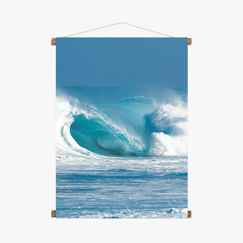 KAKÉMONO VAGUE AVEC CORDE - Le Comptoir Maritime - 1