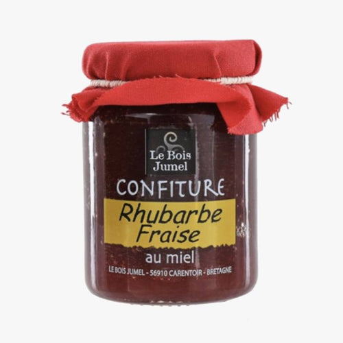 CONFITURE RHUBARBE FRAISE MIEL - Le Comptoir Maritime - 2