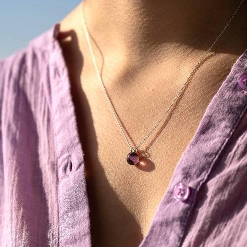 COLLIER LUMIÈRE - PARME ROSÉE - Le Comptoir Maritime - 2