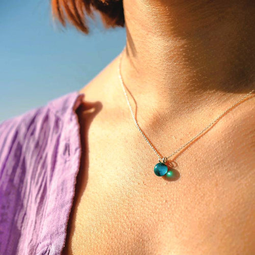 COLLIER LUMIÈRE - TURQUOISE - Le Comptoir Maritime - 1