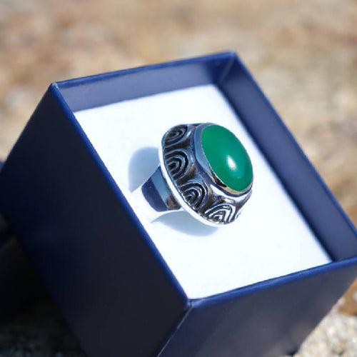 BAGUE REGLABLE AGATE - Le Comptoir Maritime - 2