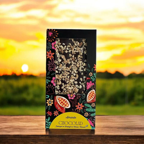 TABLETTE CHOCOLAT NOIR AMANDE - Le Comptoir Maritime - 2