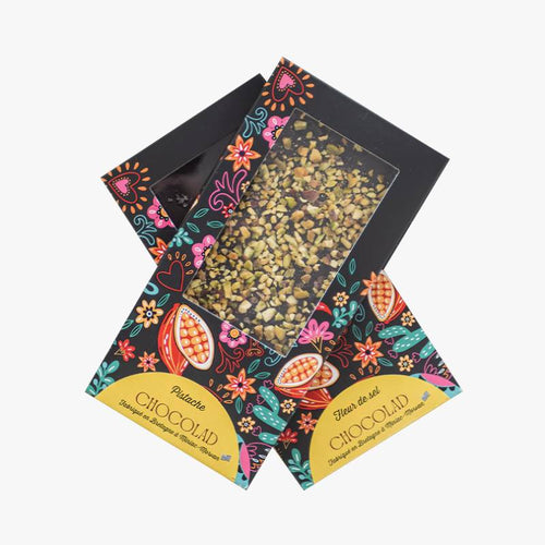 TABLETTE CHOCOLAT NOIR FLEUR DE SEL - Le Comptoir Maritime - 1