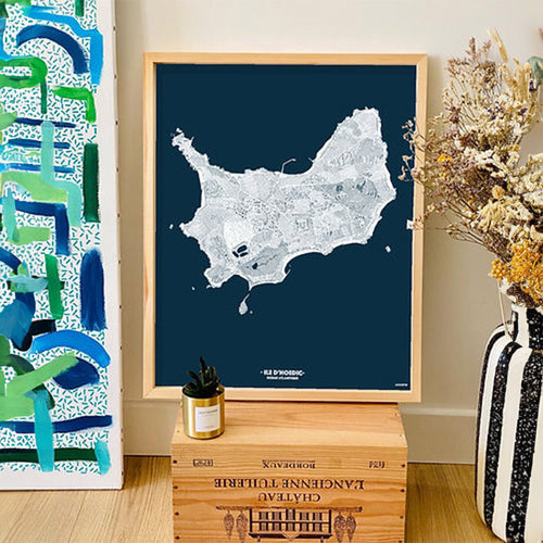 AFFICHE HOËDIC - Le Comptoir Maritime - 2