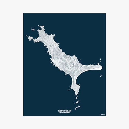 AFFICHE HOUAT - Le Comptoir Maritime - 1