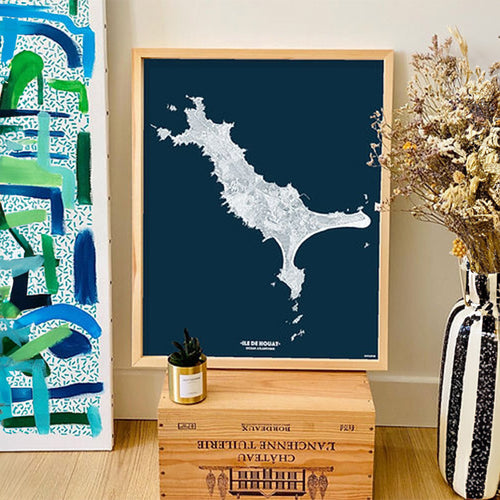 AFFICHE HOUAT - Le Comptoir Maritime - 2