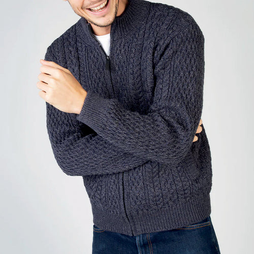 CARDIGAN ZIPPÉ HOMME - Le Comptoir Maritime - 2