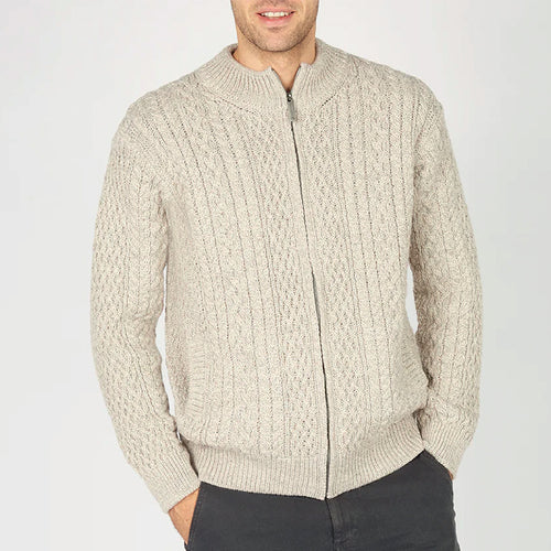 CARDIGAN ZIPPÉ HOMME - Le Comptoir Maritime - 1