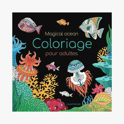 CARNET COLORIAGES MER ADULTES - Le Comptoir Maritime - 1