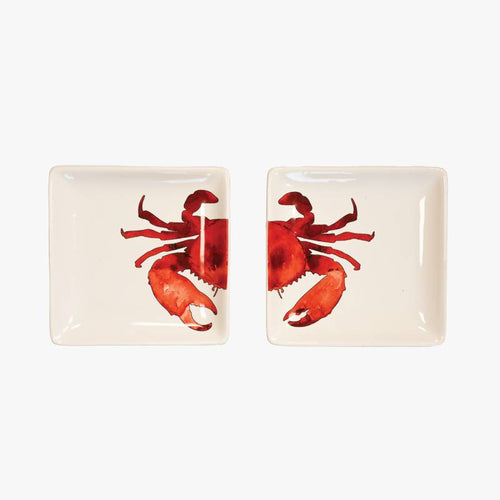ASSIETTES CRABE ROUGE - Le Comptoir Maritime - 1