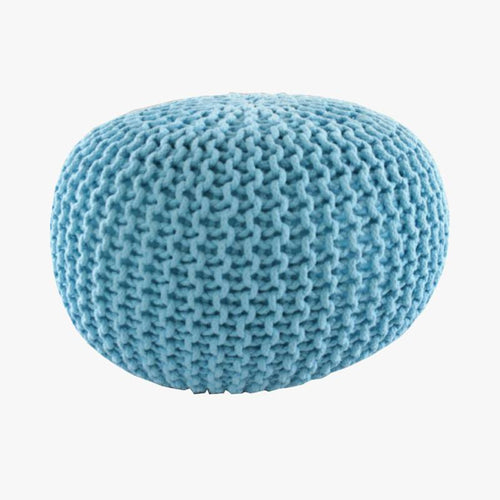 POUF NAUTIQUE BLEU - Le Comptoir Maritime - 1