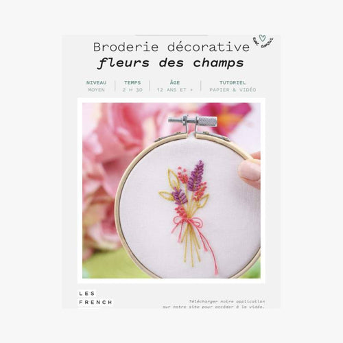 BRODERIE - FLEURS DES CHAMPS - Le Comptoir Maritime - 1