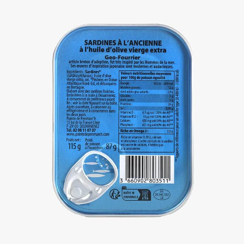 SARDINES MILLESIMÉES LE PÊCHEUR - Le Comptoir Maritime - 2