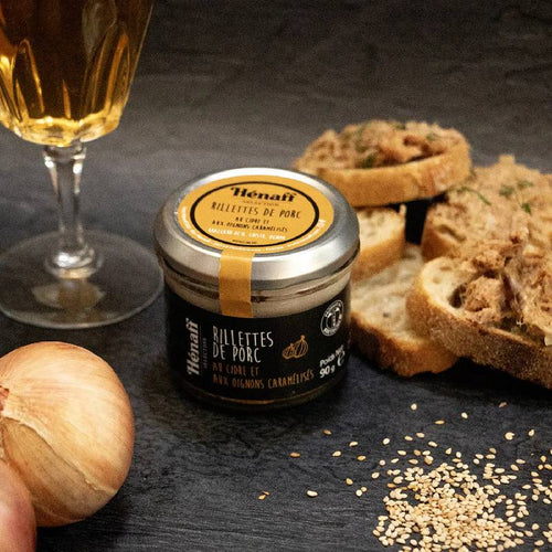 RILLETTES DE PORC, CIDRE ET OIGNONS - Le Comptoir Maritime - 2