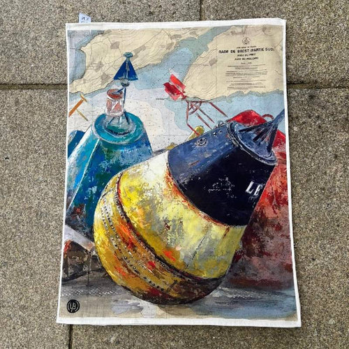 TORCHON BALISES RADE DE BREST - Le Comptoir Maritime - 1
