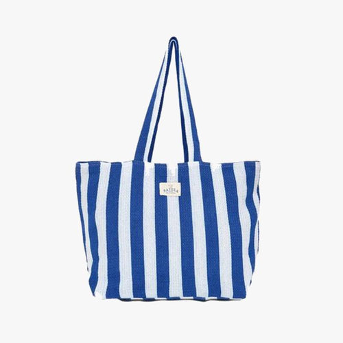 SAC RAYURES BLEU ET BLANC - Le Comptoir Maritime - 1