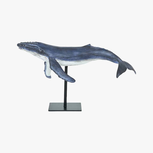 BALEINE SUR SOCLE - Le Comptoir Maritime - 1