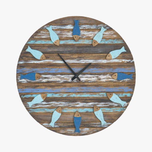 HORLOGE POISSONS - Le Comptoir Maritime - 1