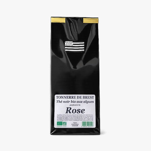 THÉ NOIR BIO AUX ALGUES ET À LA ROSE - Le Comptoir Maritime - 1