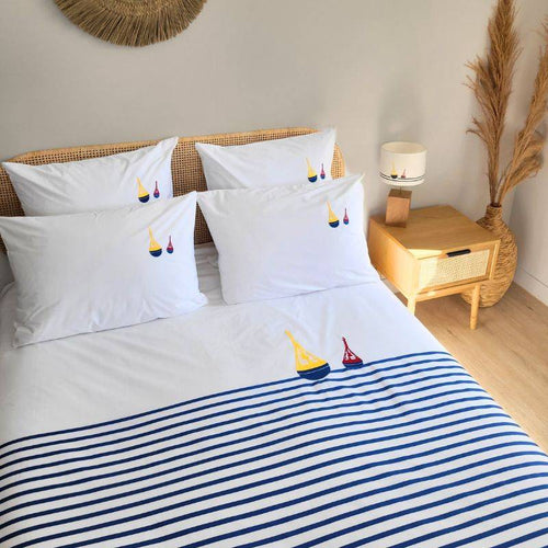 DRAP DE COUETTE BALISE 240 x 220 cm - Le Comptoir Maritime - 1