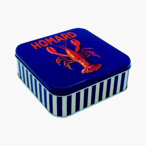 BOÎTE CARREE HOMARD ROUGE - Le Comptoir Maritime - 1