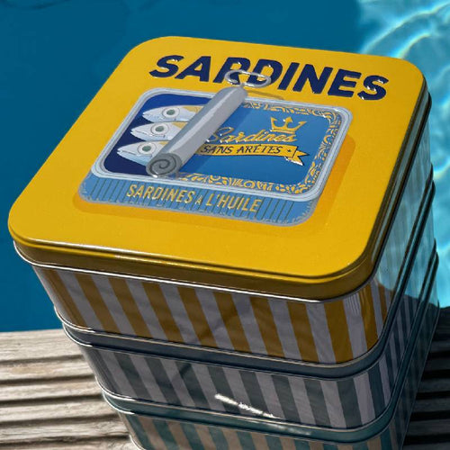 BOITE CARREE SARDINE - Le Comptoir Maritime - 1