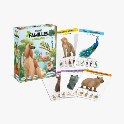 JEU DES 7 FAMILLES ANIMAUX - Le Comptoir Maritime - 2