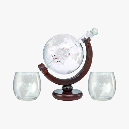 CARAFE GLOBE EN VERRE - Le Comptoir Maritime - 2