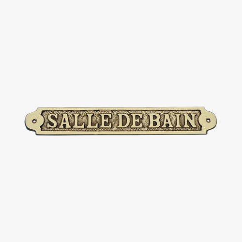 PLAQUE SALLE DE BAIN - Le Comptoir Maritime - 1