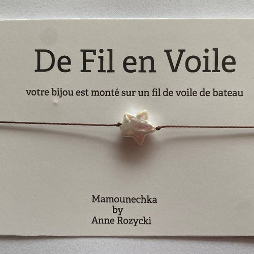 BRACELET ETOILE DE NACRE - Le Comptoir Maritime - 2