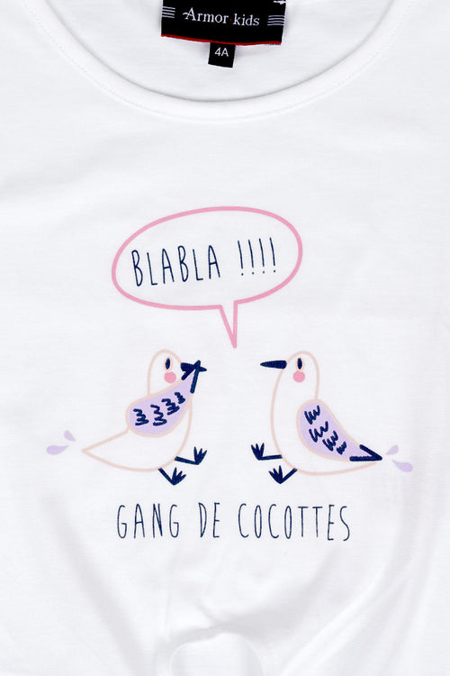 T-shirt mouettes Kids - coton léger - Le Comptoir Maritime - 2