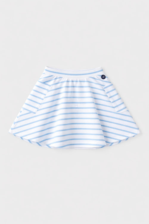 Jupe rayée Kids - coton léger - Le Comptoir Maritime - 1