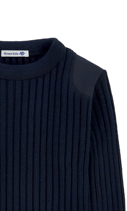 Pull marin Binic Kids - laine - Le Comptoir Maritime - 3