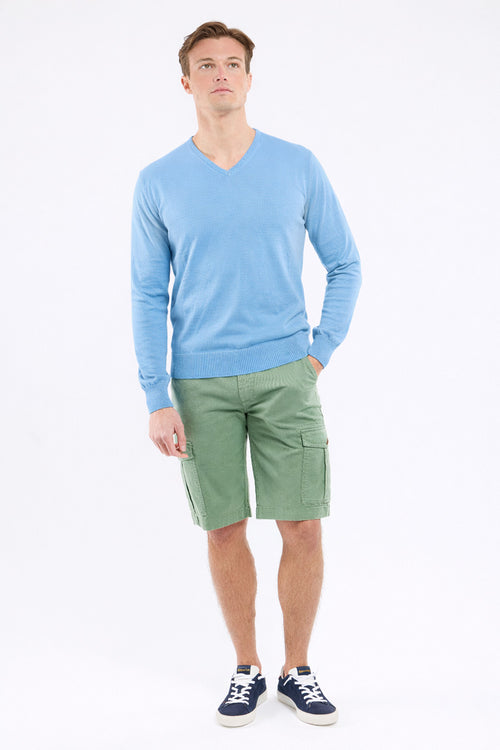 Pull col V - coton - Le Comptoir Maritime - 3