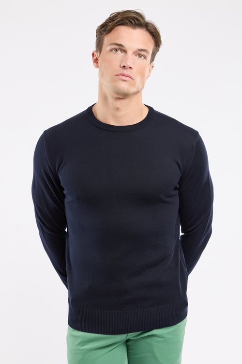 Pull col rond - coton - Le Comptoir Maritime - 1