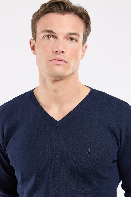 Pull col V - coton - Le Comptoir Maritime - 3