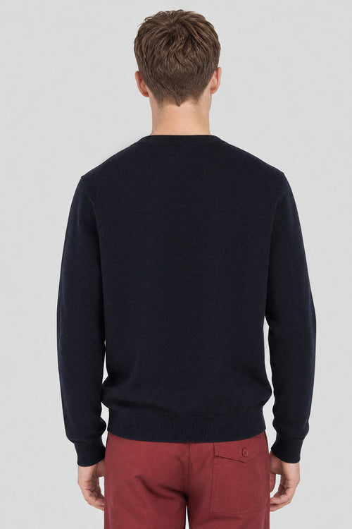 Pull col V Bérac - laine - Le Comptoir Maritime - 4