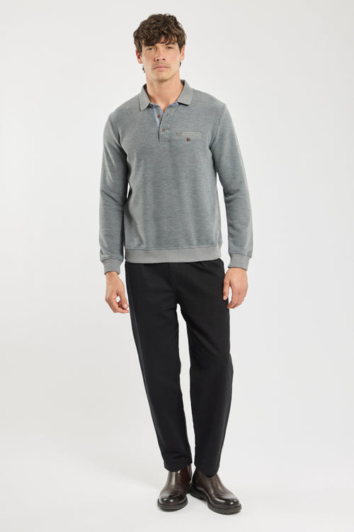 Polo manches longues Bérac - Le Comptoir Maritime - 3