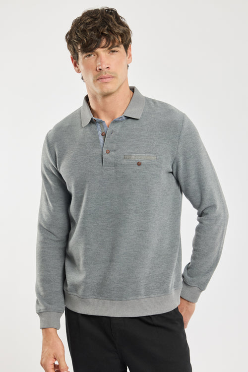 Polo manches longues Bérac - Le Comptoir Maritime - 1