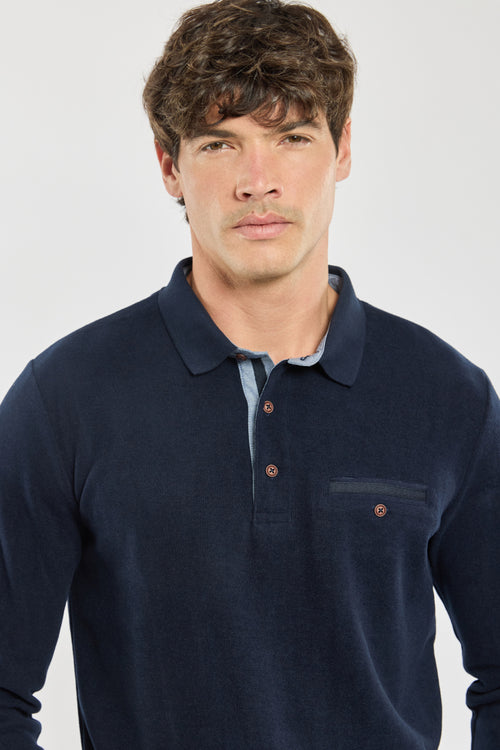 Polo manches longues - Le Comptoir Maritime - 2