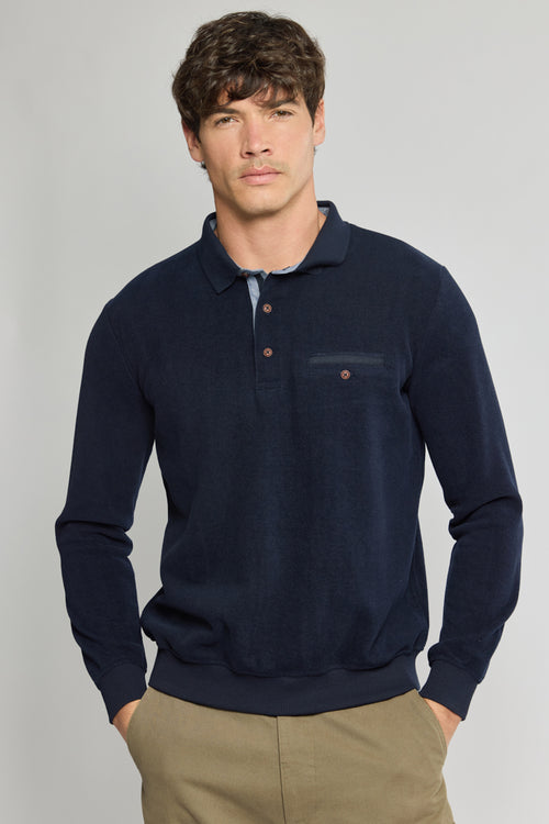 Polo manches longues - Le Comptoir Maritime - 1