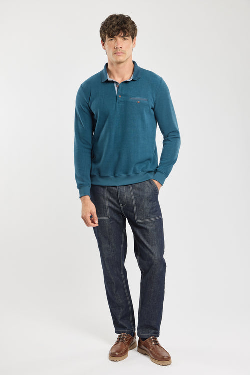 Polo manches longues Bérac - Le Comptoir Maritime - 3