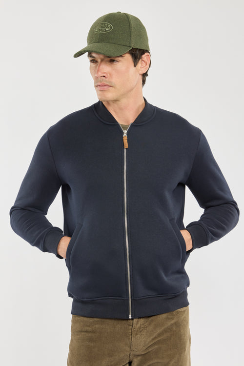 Gilet zippé col teddy Bérac - Le Comptoir Maritime - 1