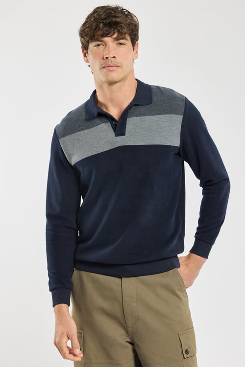 Polo manches longues Bérac - Le Comptoir Maritime - 1