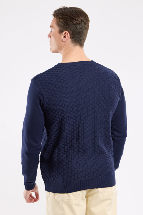 Pull maille fantaisie - coton - Le Comptoir Maritime - 5