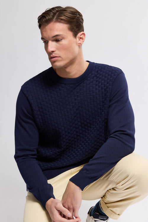 Pull maille fantaisie - coton - Le Comptoir Maritime - 2