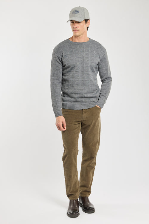 Pull col rond Bérac - laine - Le Comptoir Maritime - 3